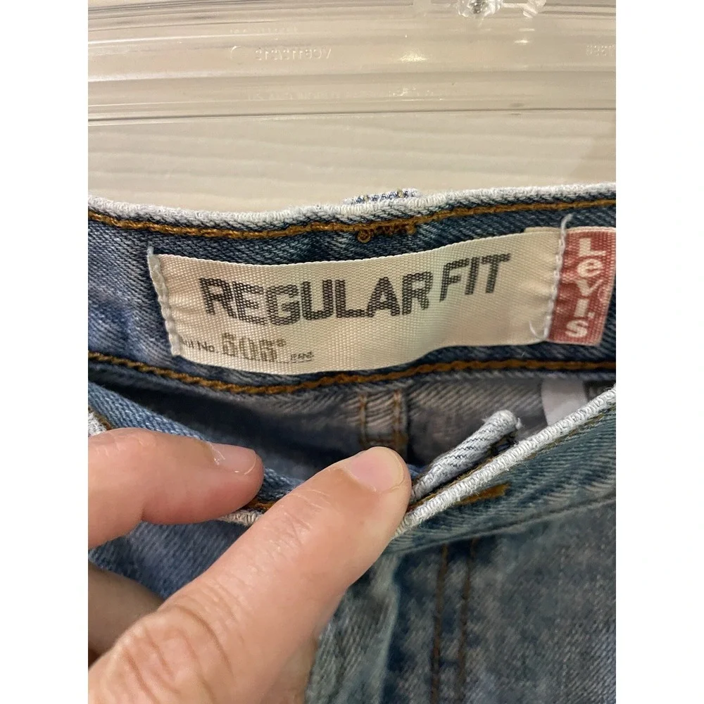 Levis Men's‎ Jeans 505 Tag:38x30 Act: 38x27